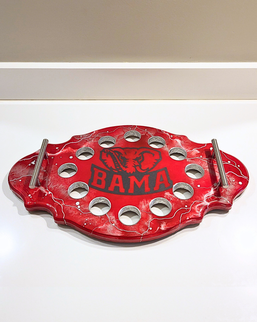 Bama Shot Glass Tray