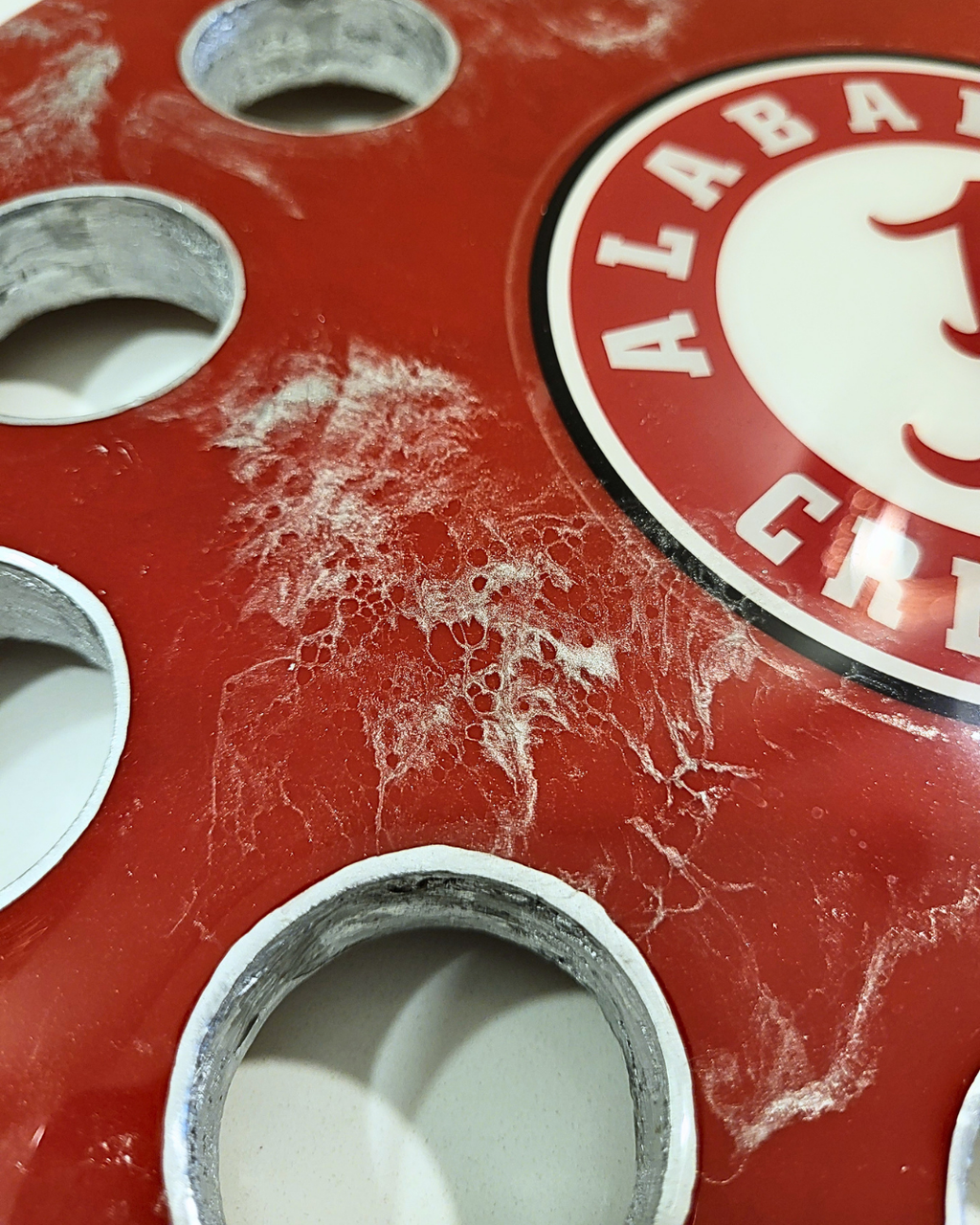 Crimson Legacy Shot Glass Tray