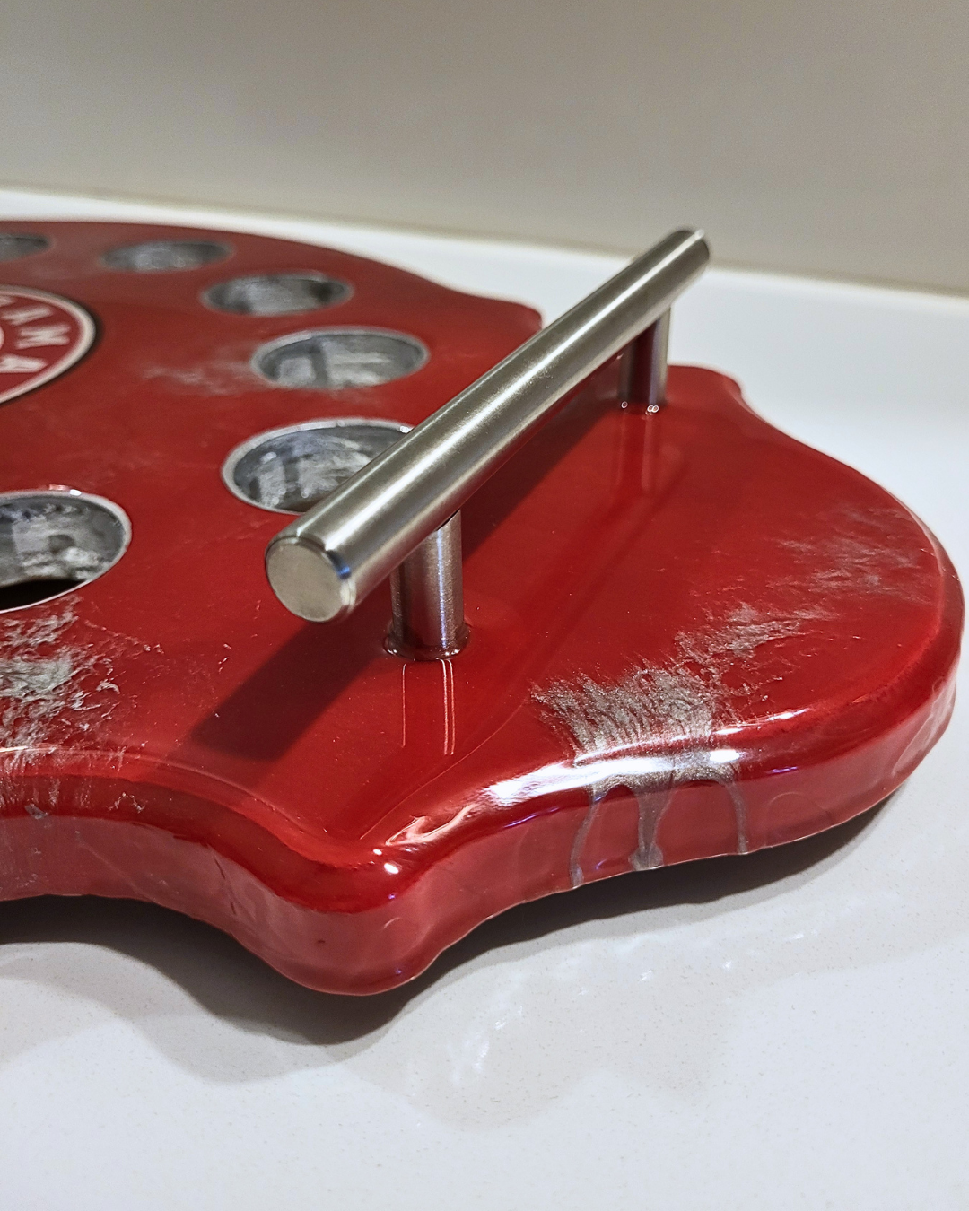 Crimson Legacy Shot Glass Tray