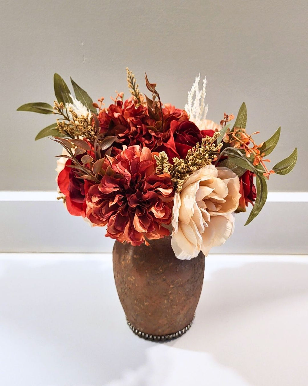 Boho Chic Artificial Floral Arrangement