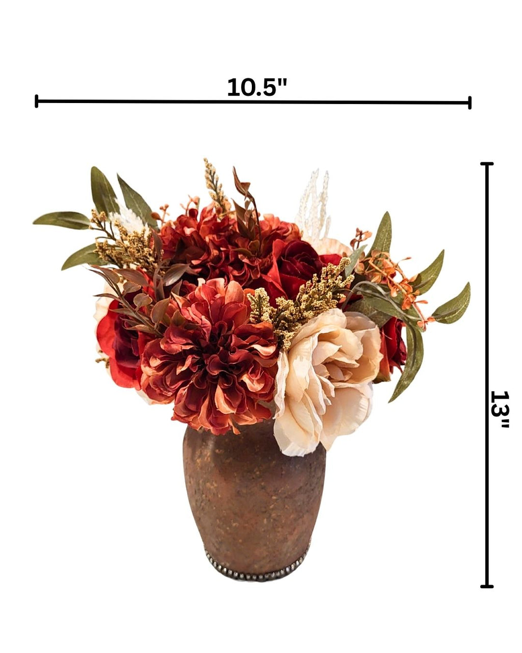 Boho Chic Artificial Floral Arrangement