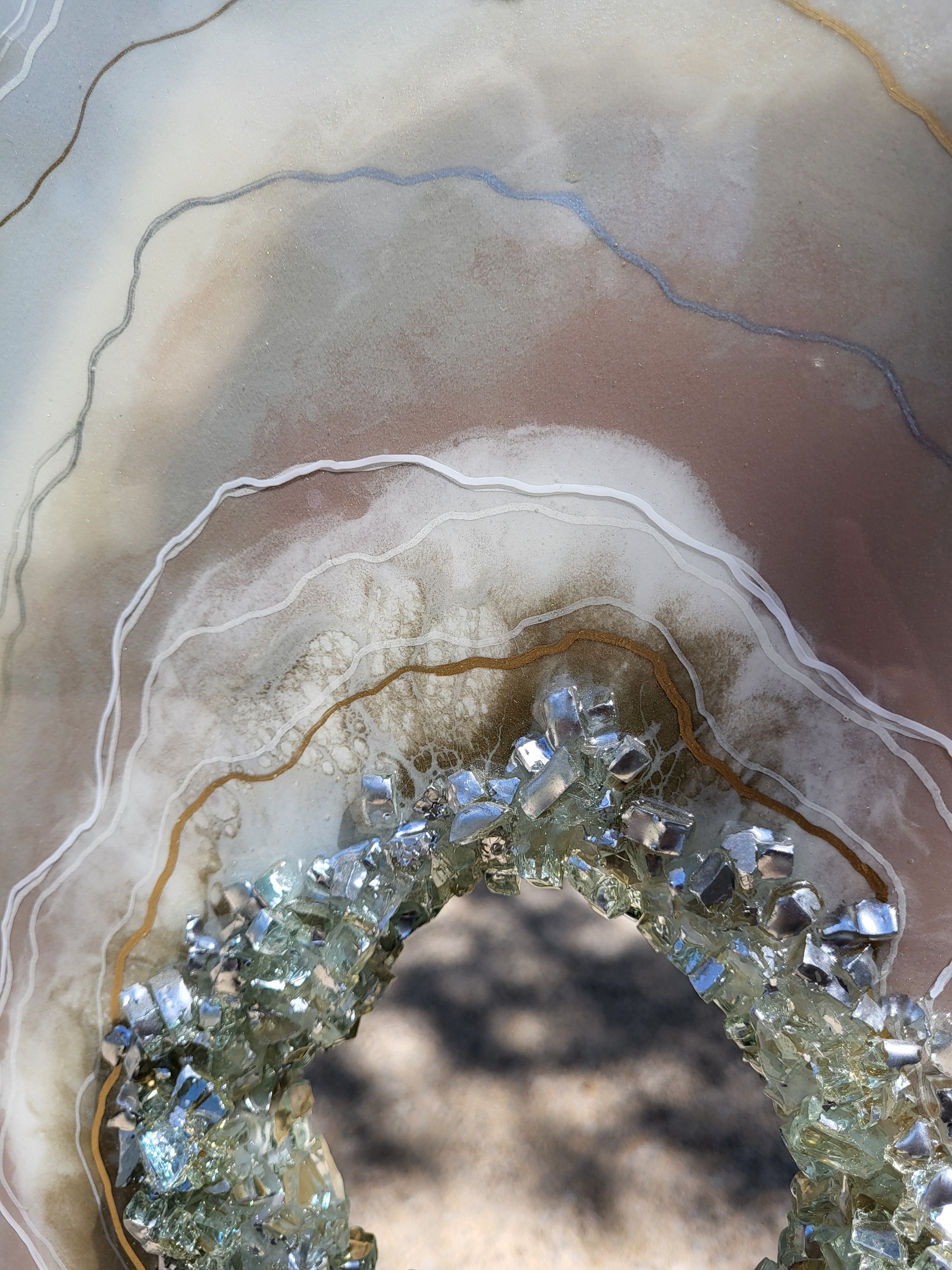 Halo In Alabaster Wall Art