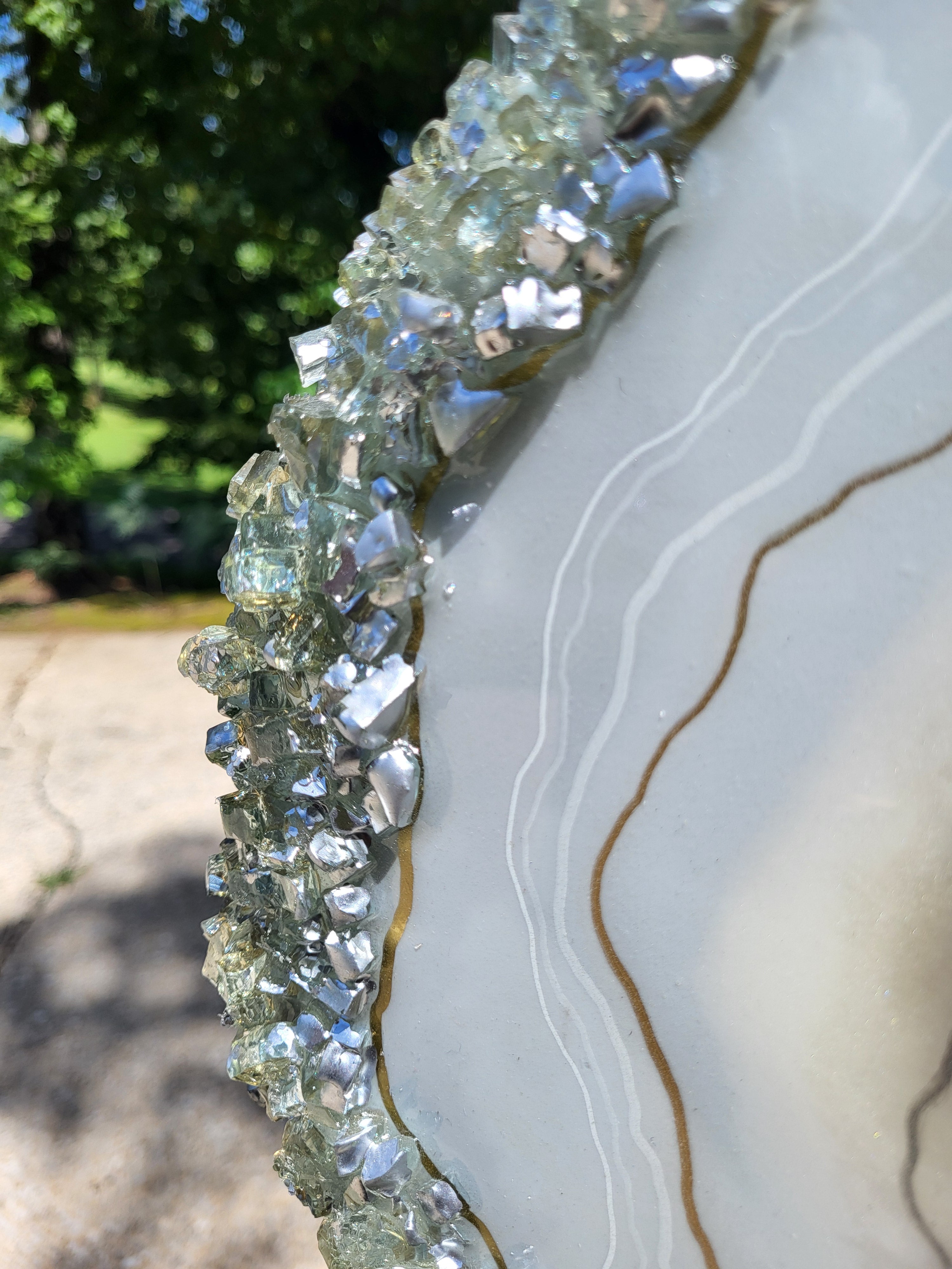Halo In Alabaster Wall Art