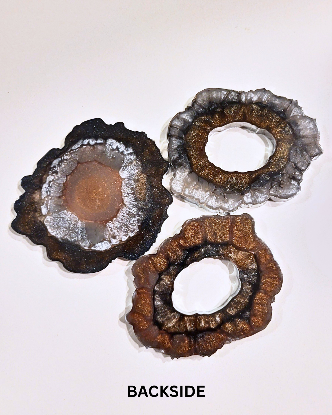 Smoked Topaz Artisan Coasters