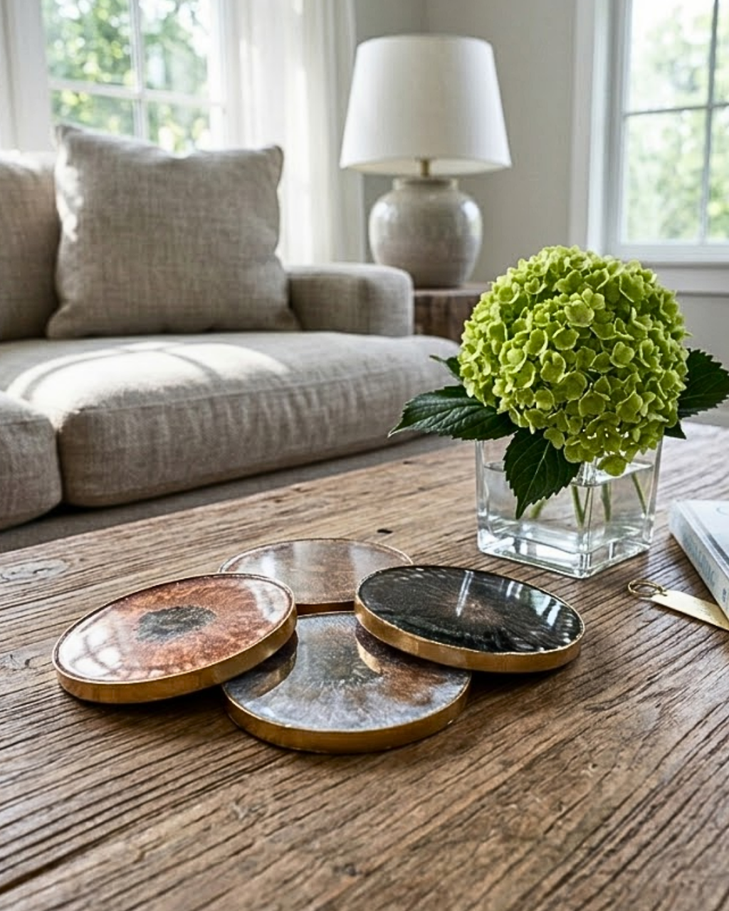 The Alabaster & Earth Coasters