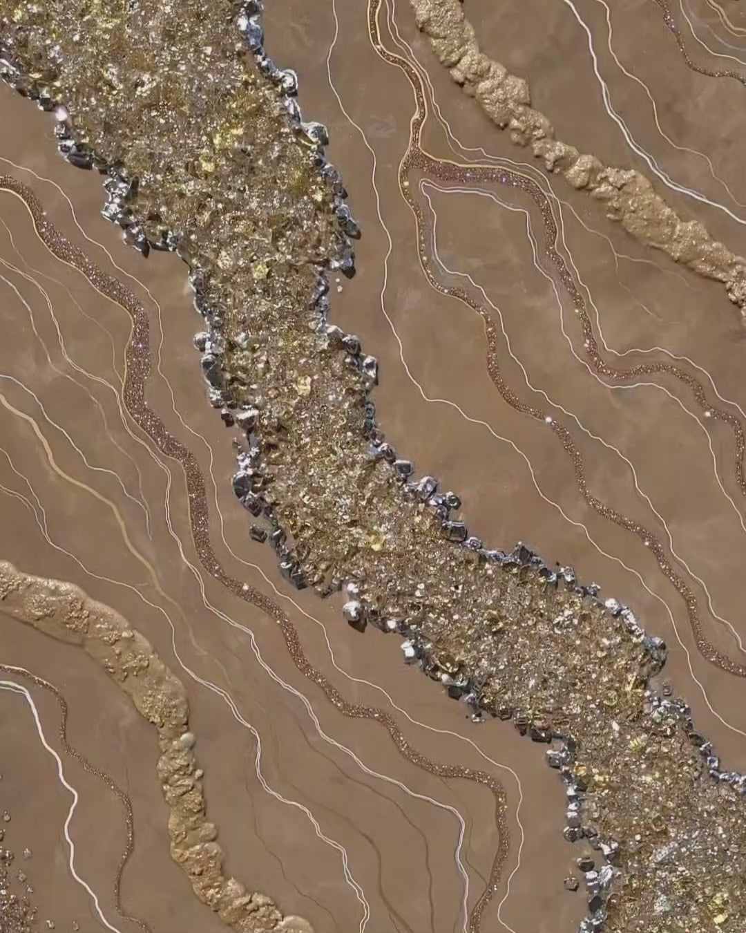 Opulent Terrain Wall  Art