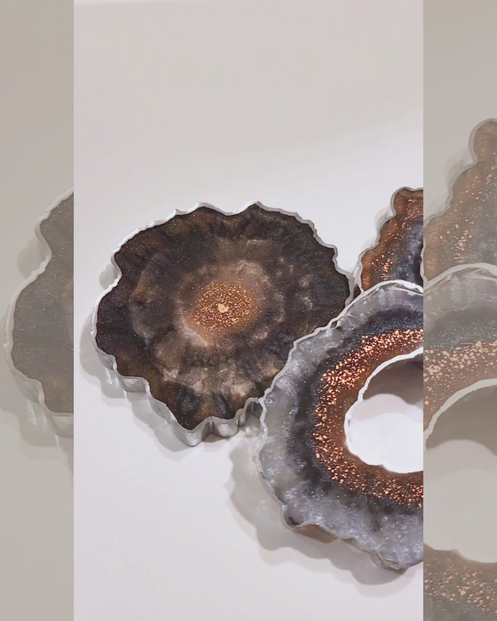 Smoked Topaz Artisan Coasters